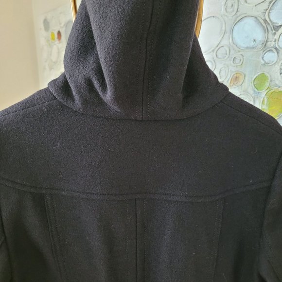 Marc Cain Hooded Virgin Wool Bomber Jacket US 8 - Picture 12 of 16